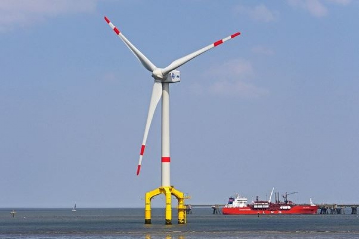 Przykładowa konstrukcja typu offshore