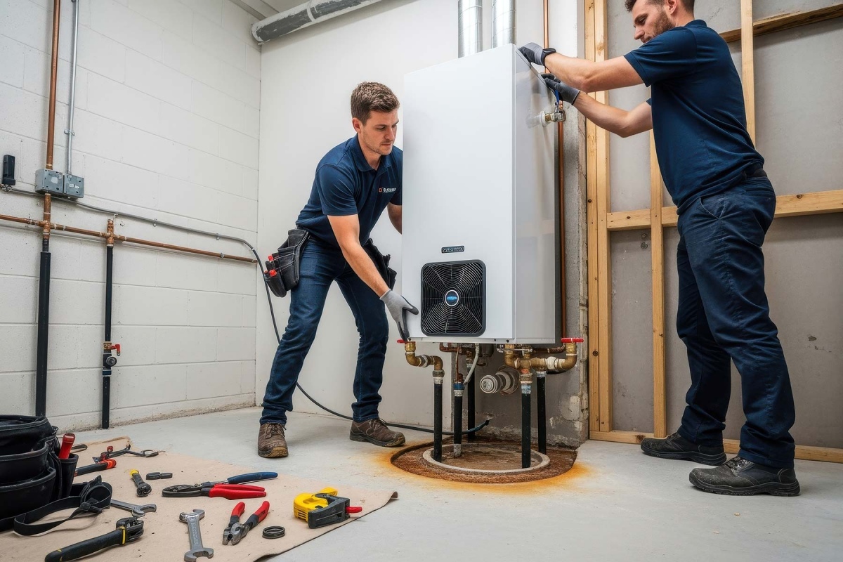 Pompa ciepła split  - jednostka wewnętrzna