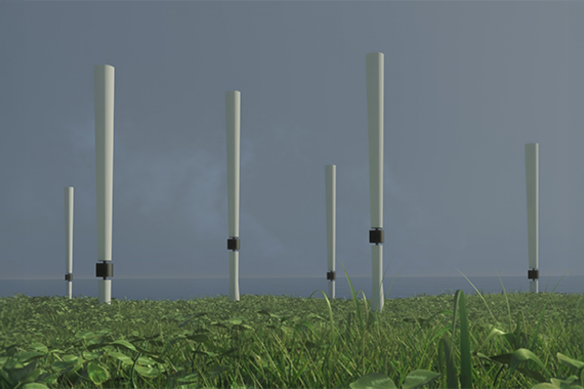 turbiny wiatrowe bezłopatkowe