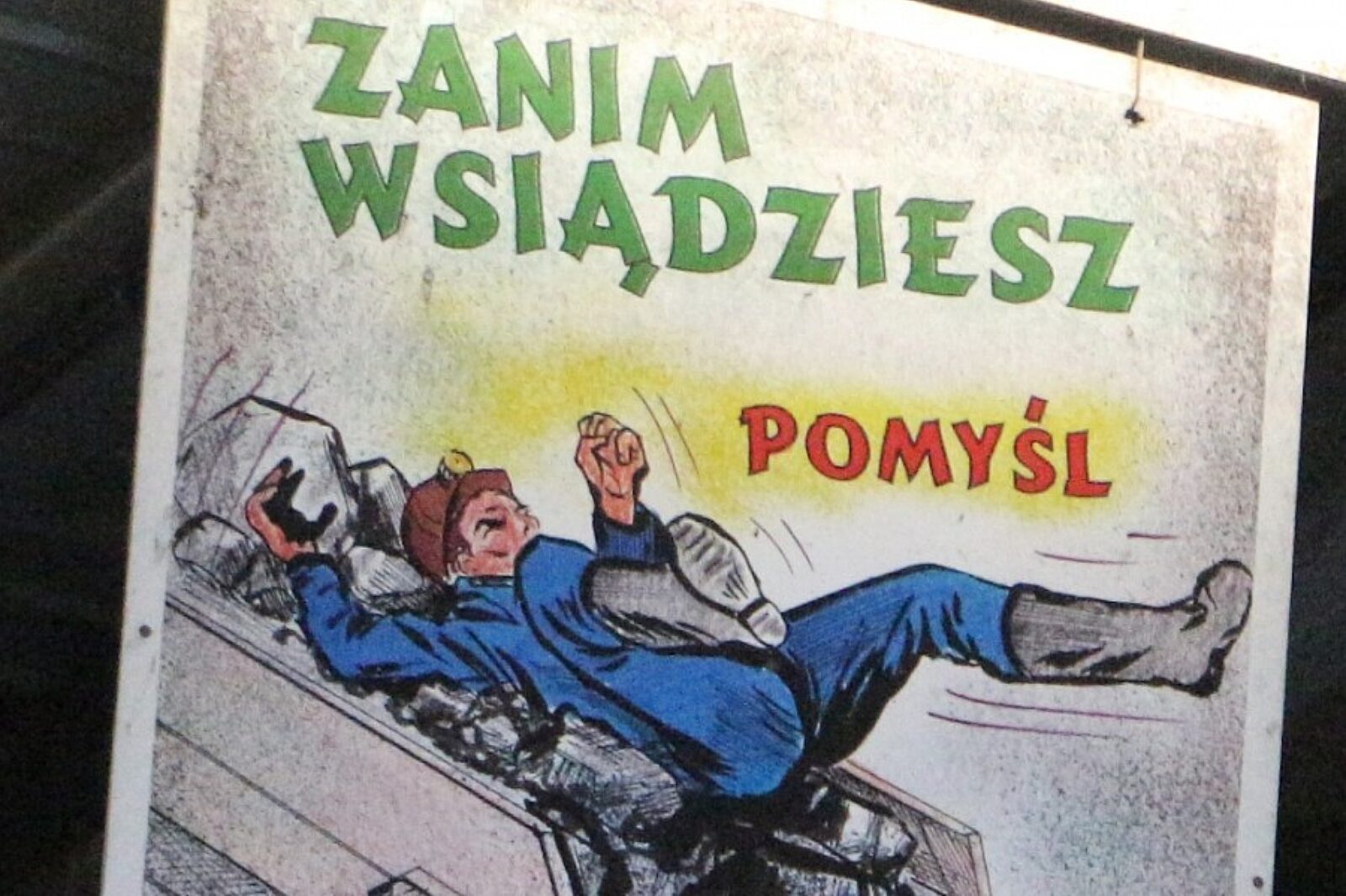 Zanim siedniesz, wspomnij se, jako może być sromota