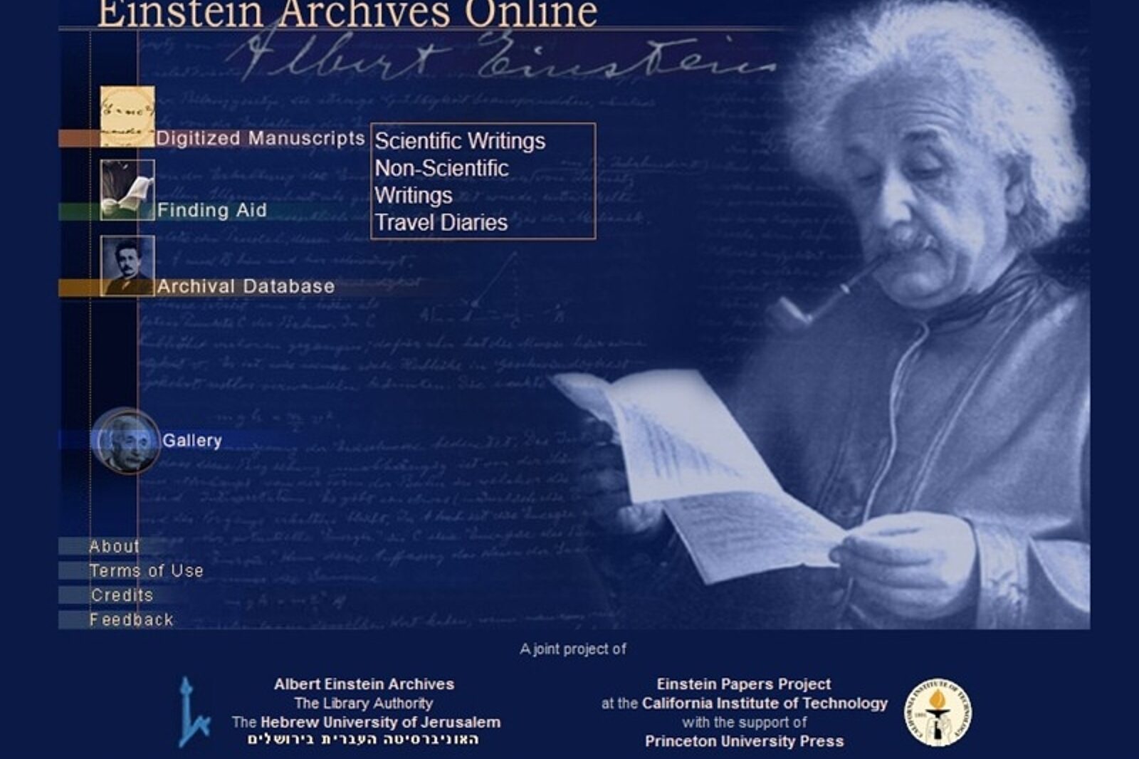 Archiwum einsteina strona www alberteinstein info