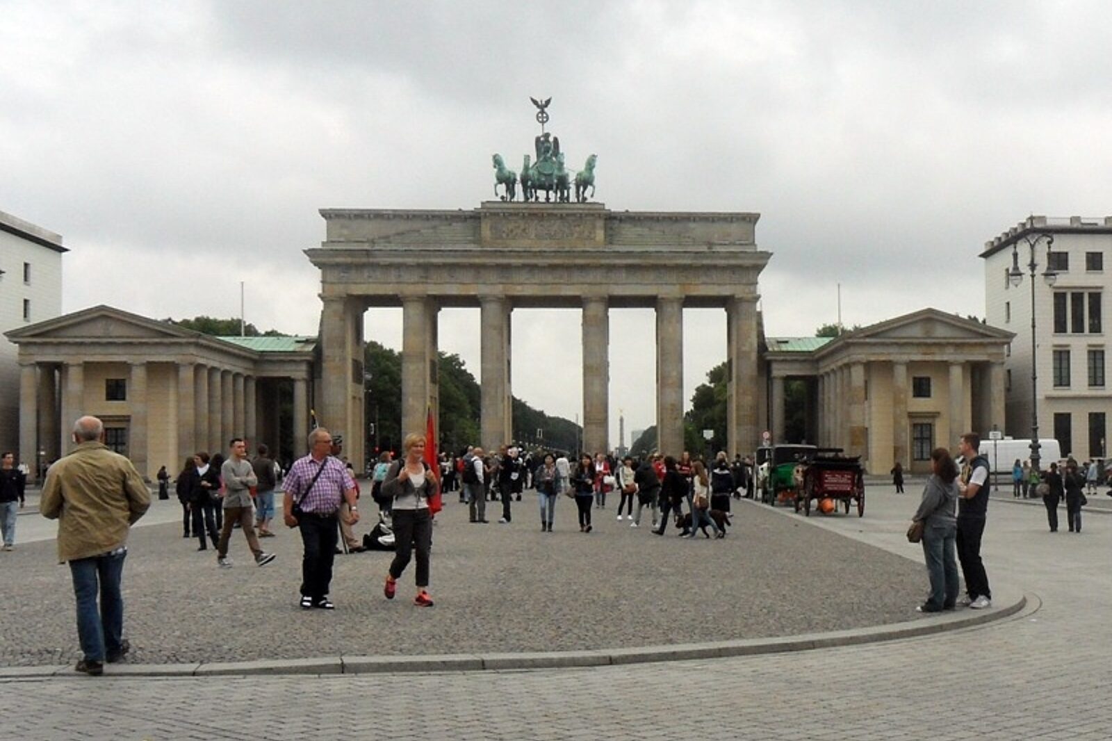 Berlin brama brandemburska ak