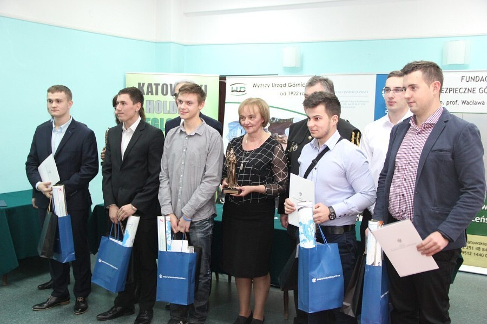 Bezpieczny skok z BHP do górnictwa, Wujek, 2016, laureaci