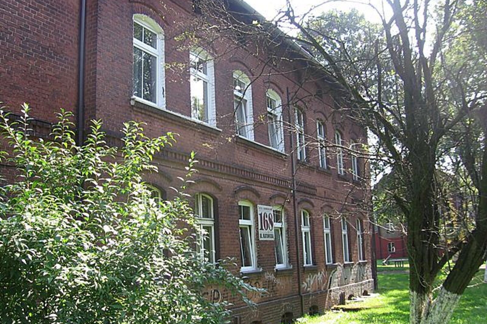 Budynki przy granicy w bytomiu kaj