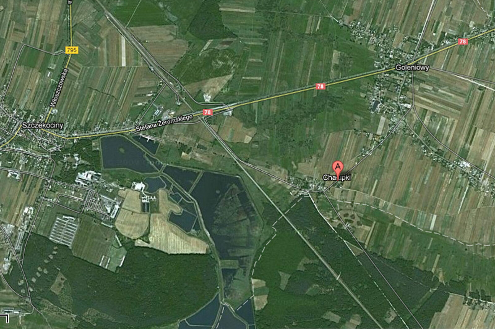 Chalupki google maps
