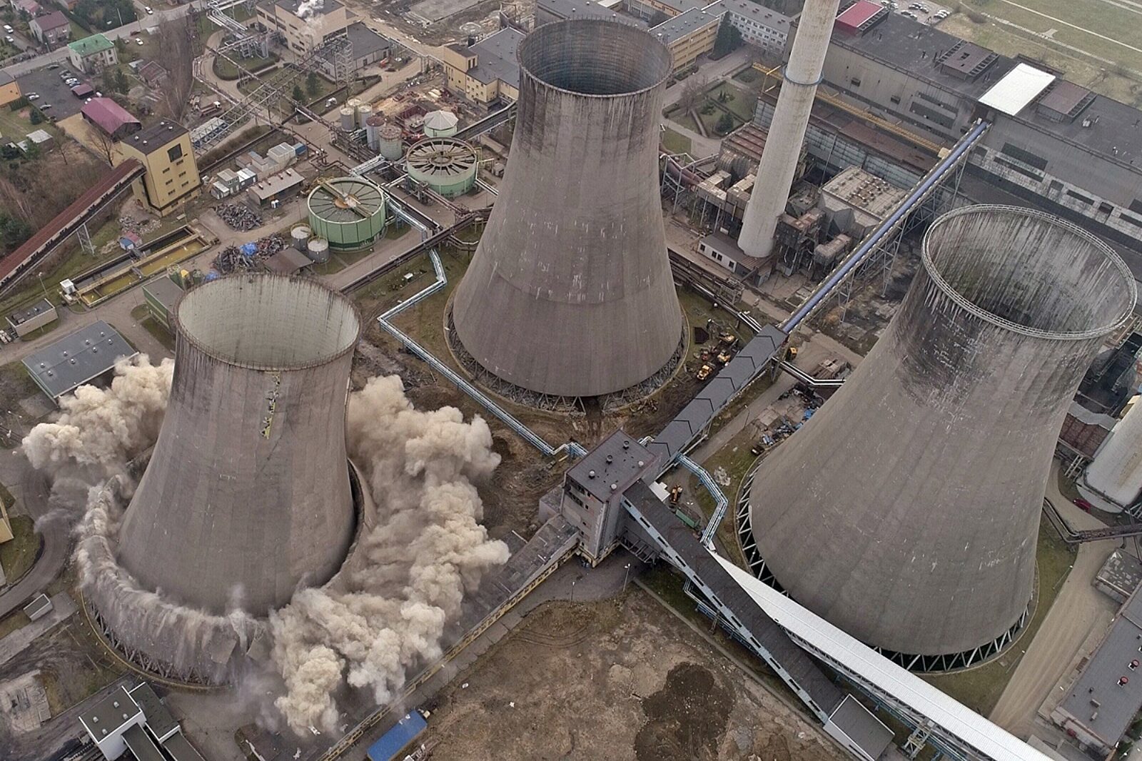 Chlodnia lagisza wyburzenie tauron