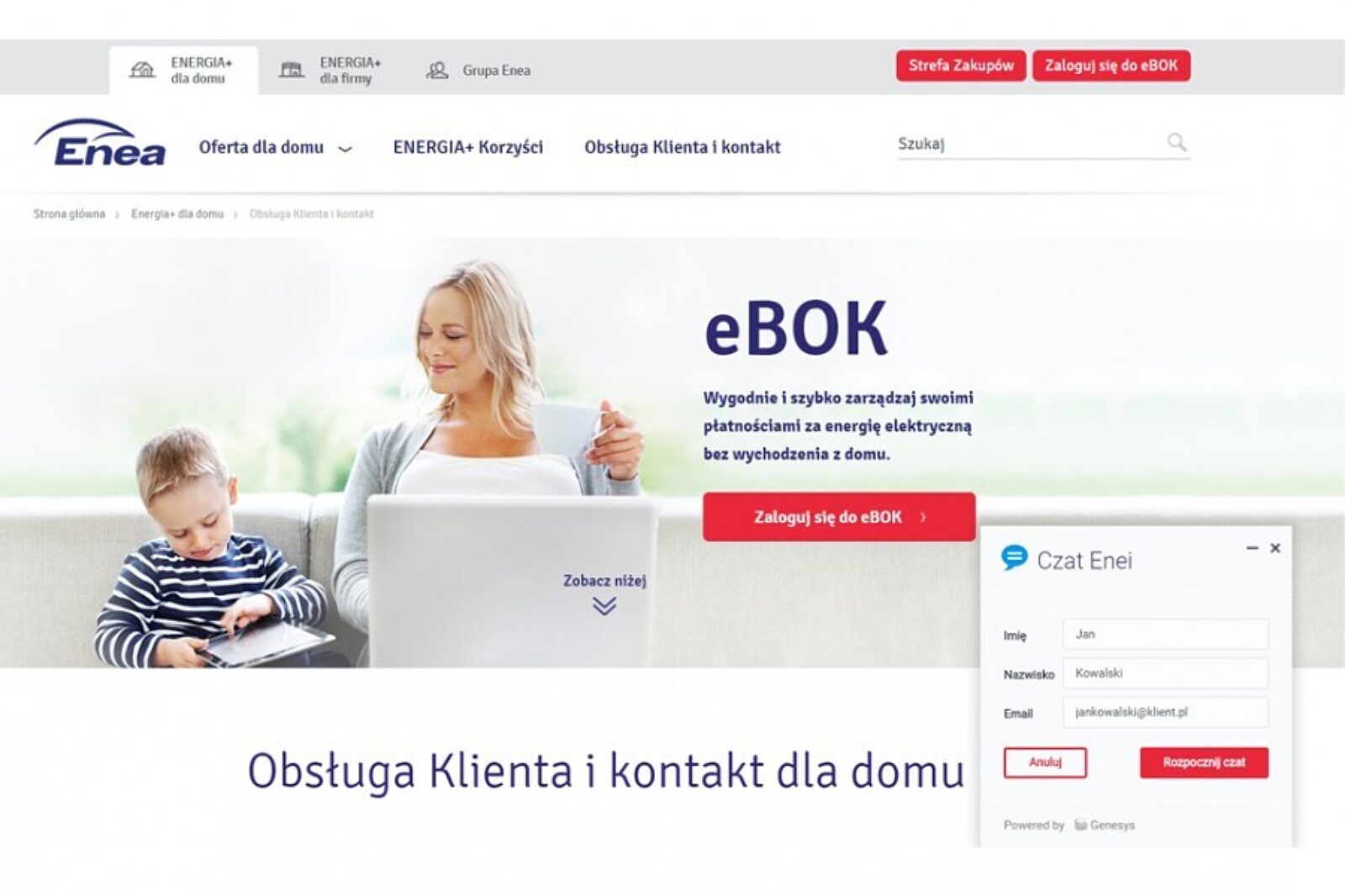Czat enea pl screen