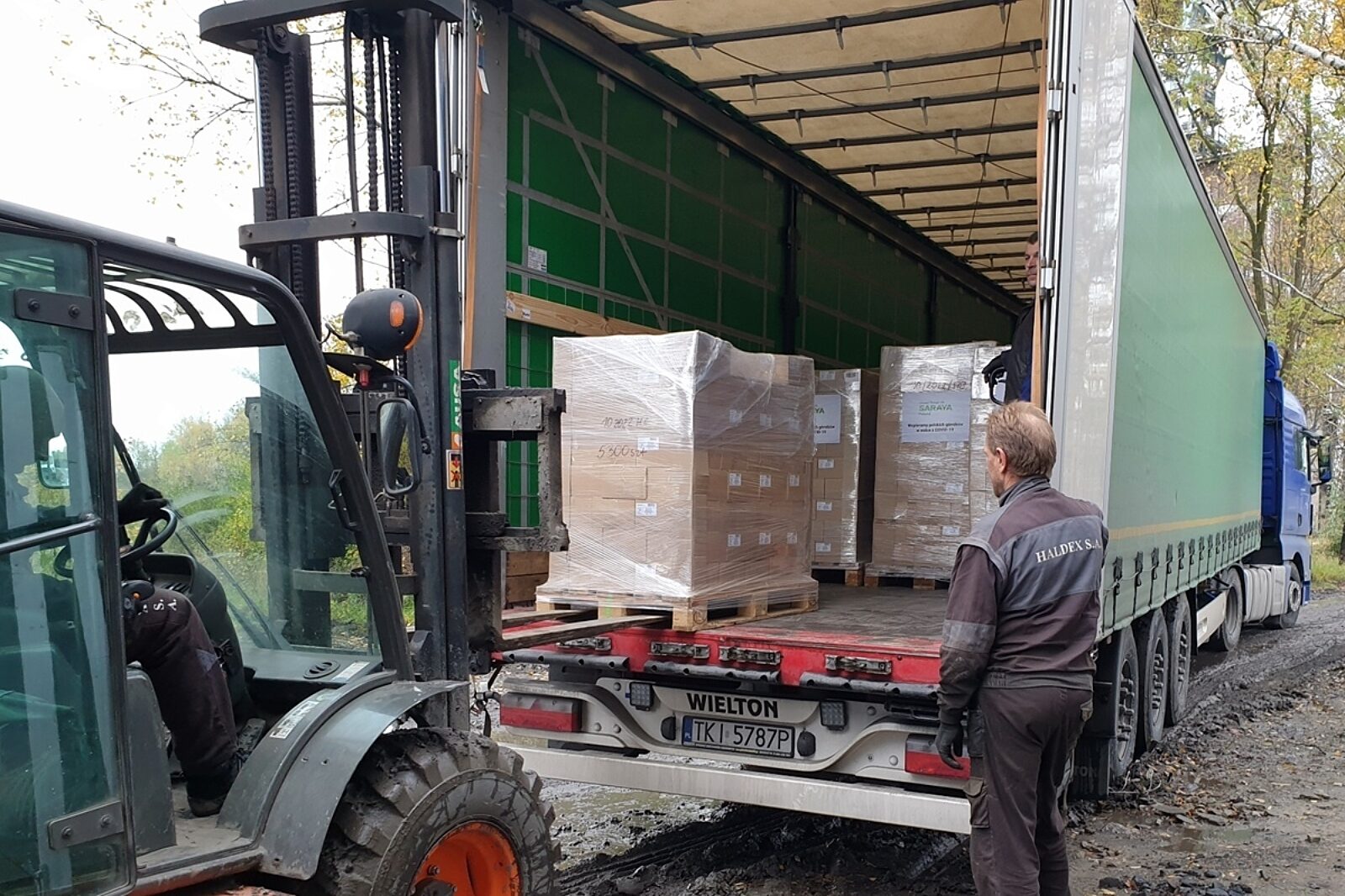 Dostawa srodkow haldex 01