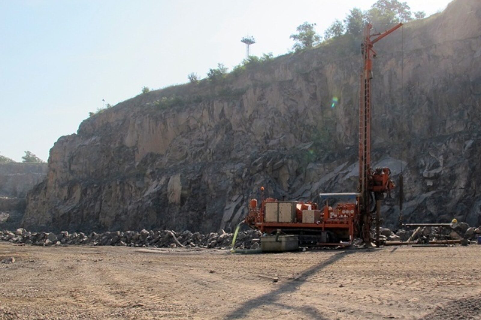 Kopalnia bazaltu lubien jech