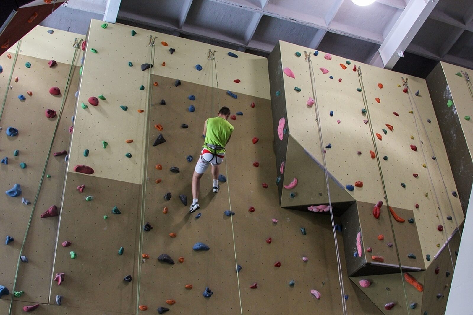 Centrum wspinaczkowe Poziom 450 zostało otwarte  w grudniu 2012 r.