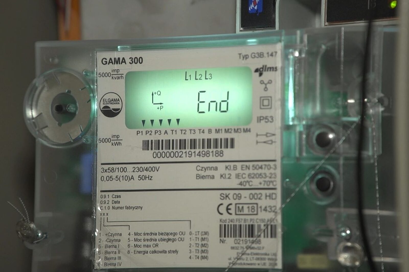 Licznik prad newseria