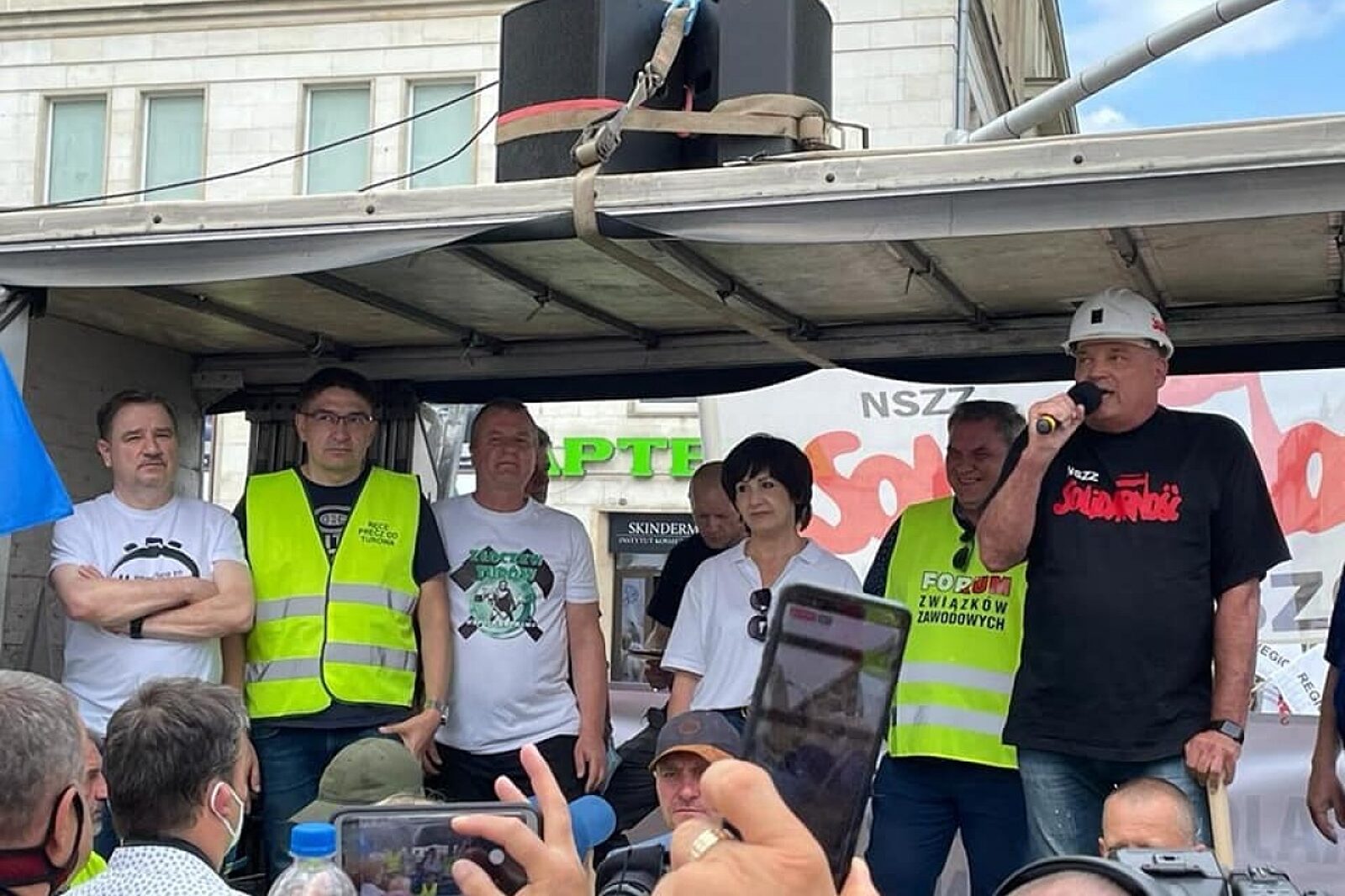 Manif ksgie solidarnosc