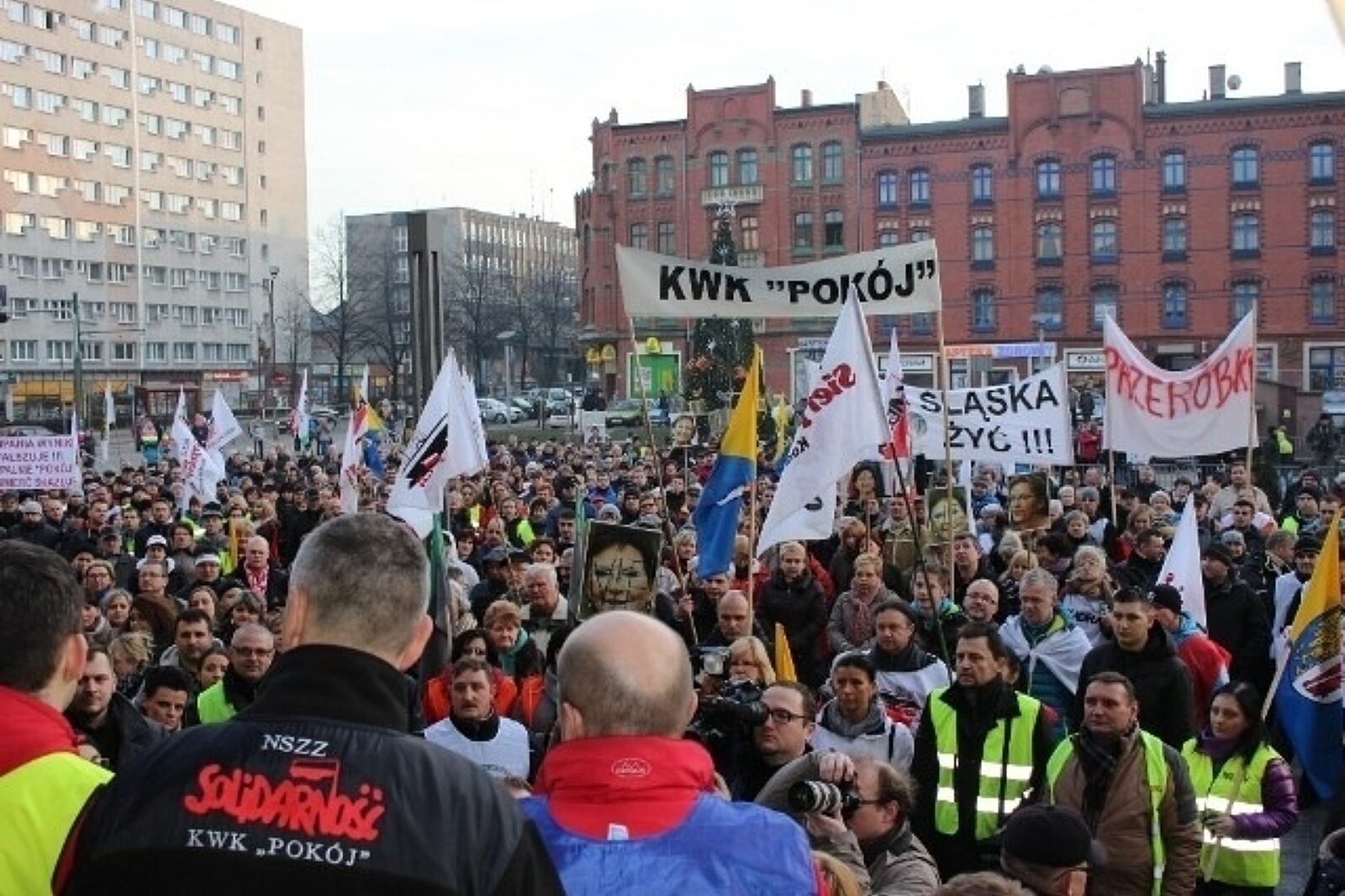 Manifestacja ruda slaska rudaslaska pl