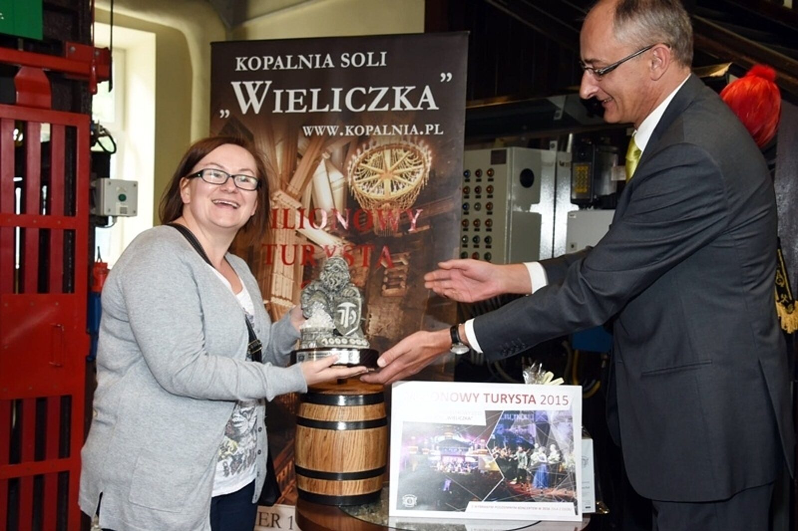 Milionowy turysta wieliczka tadeusz kordula