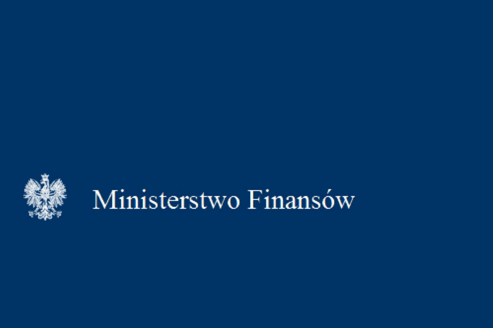 Ministerstwo finansow
