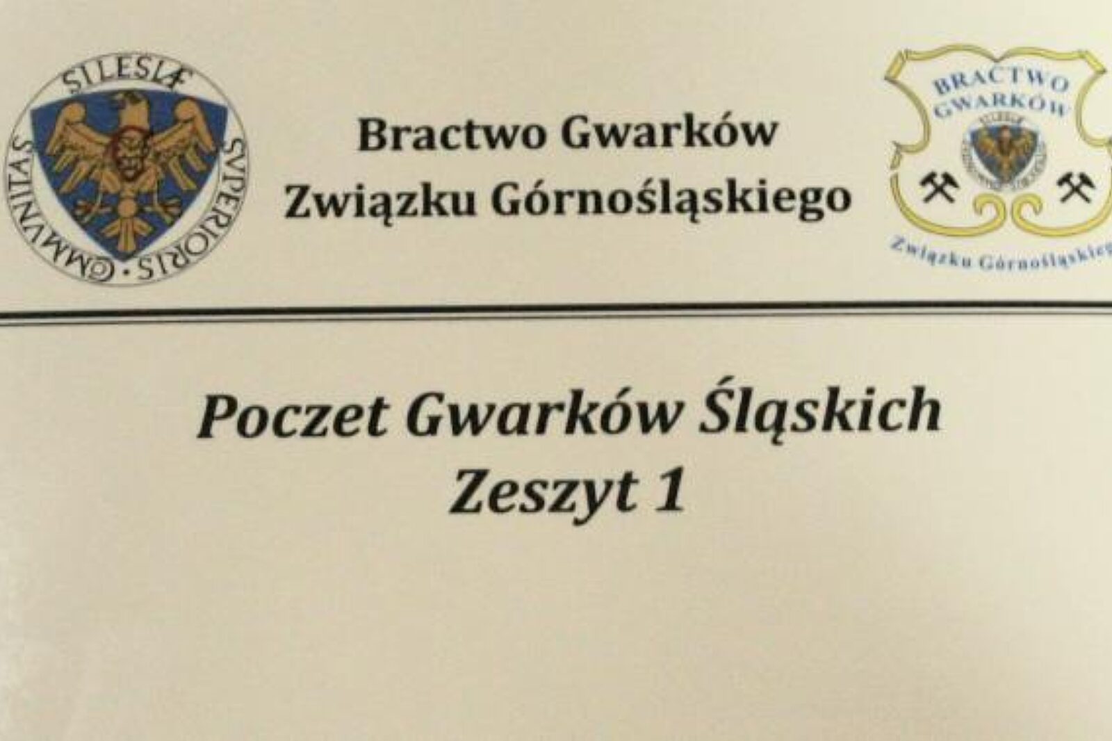 Poczet gwarkow slaskich arc