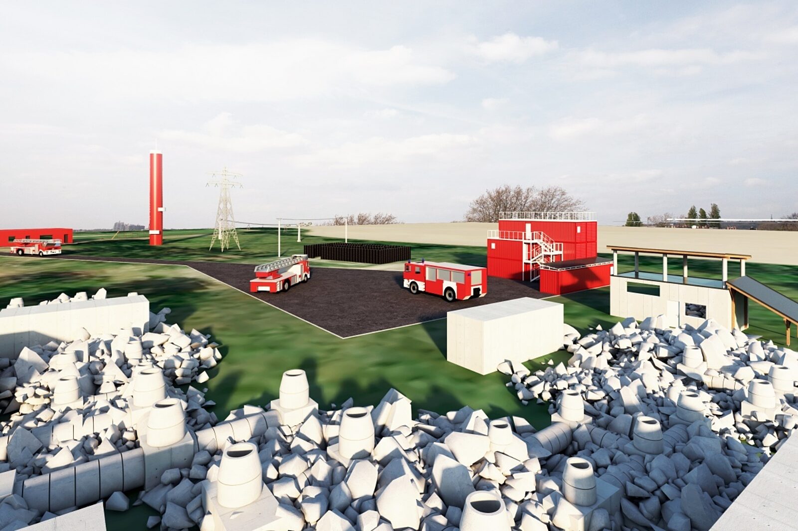 Poligon straz fundacja jsw