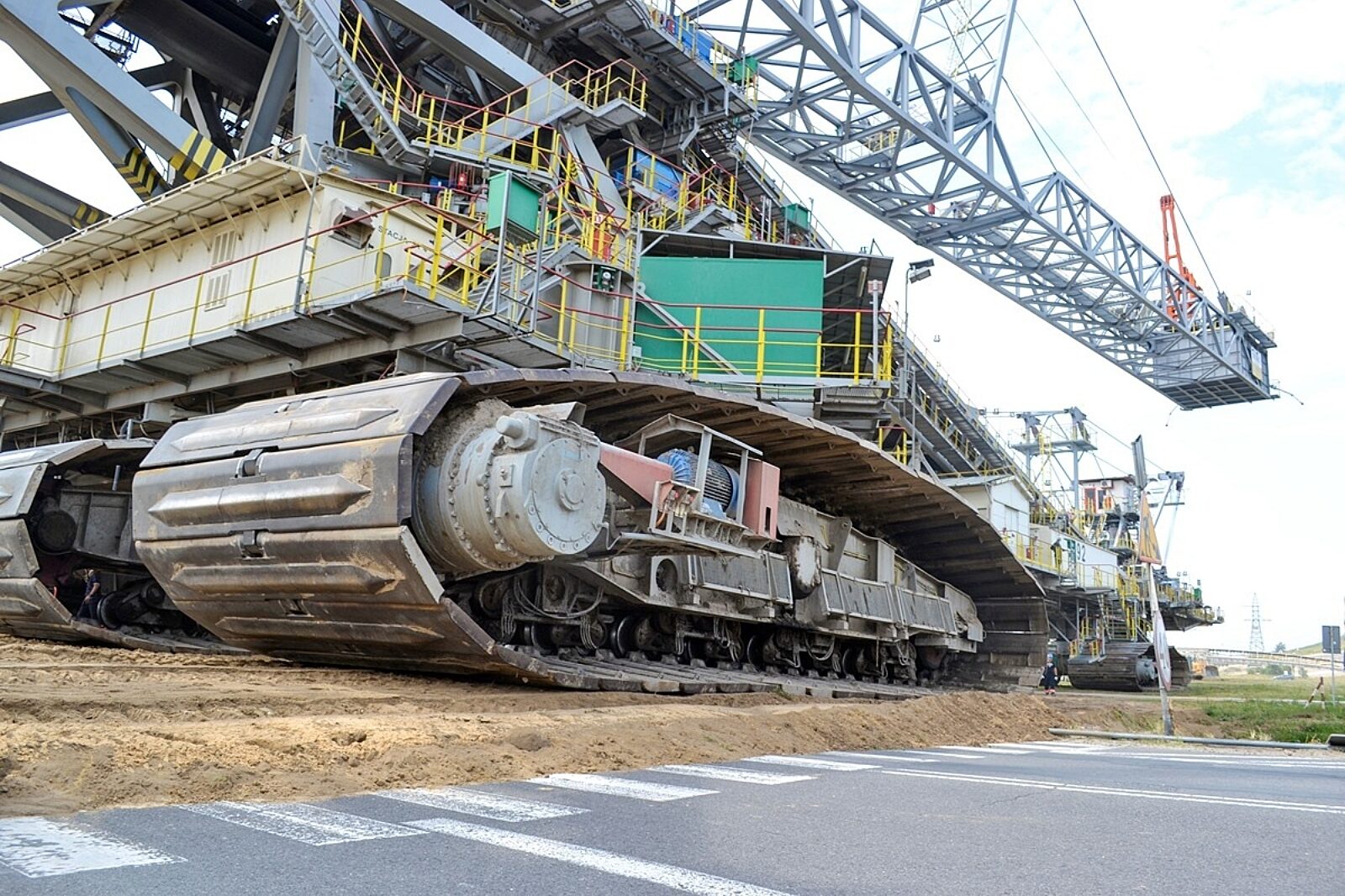 Przejazdzwalowarkizezwalowiskazewnetrznegokwbbelchatow 3