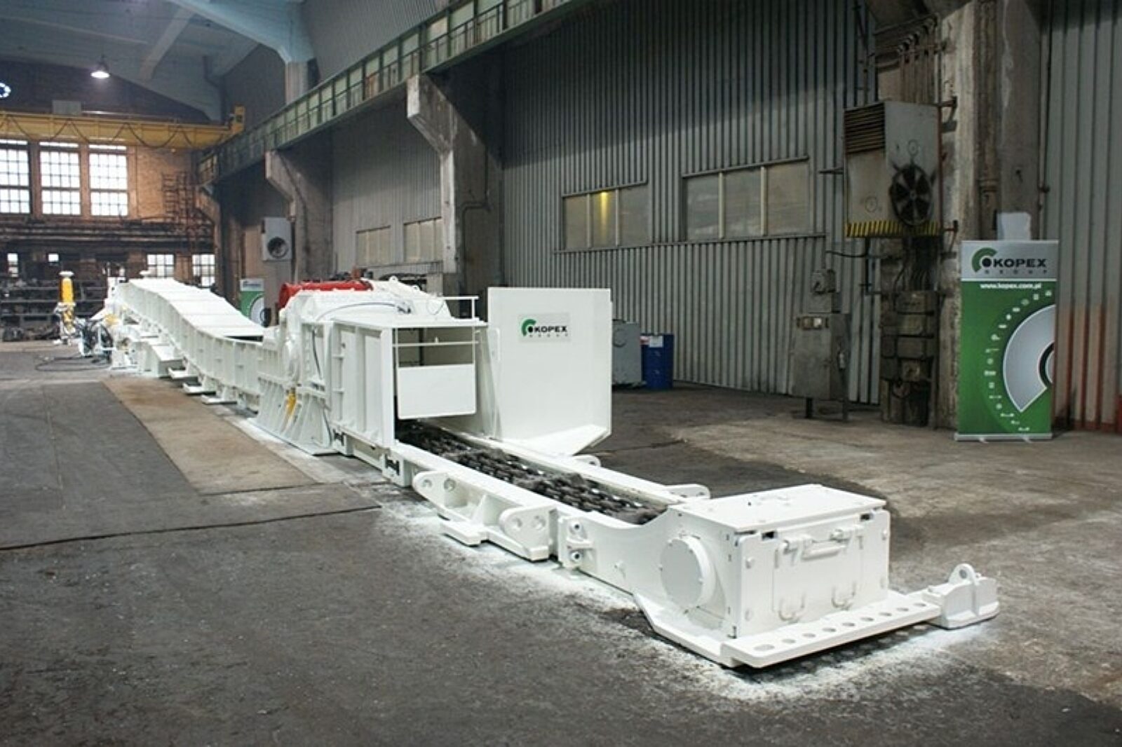 Przenosnik podscianowy grot1100 kopex