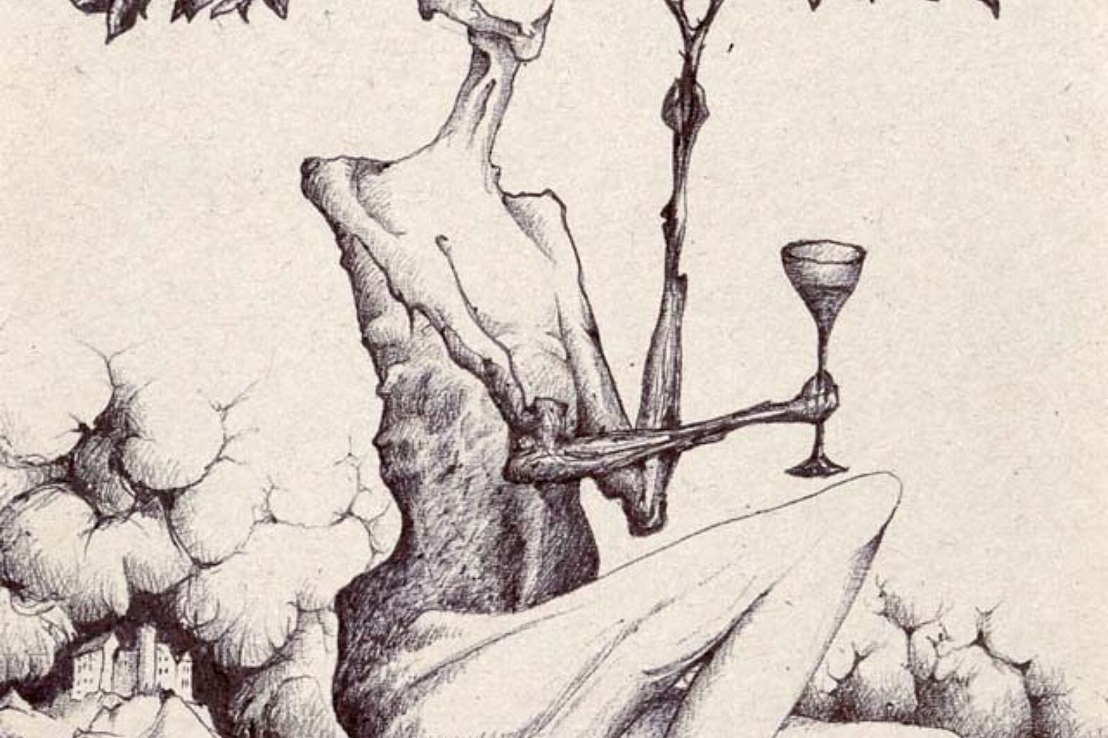 Rysunek dlugopisem Albrecht