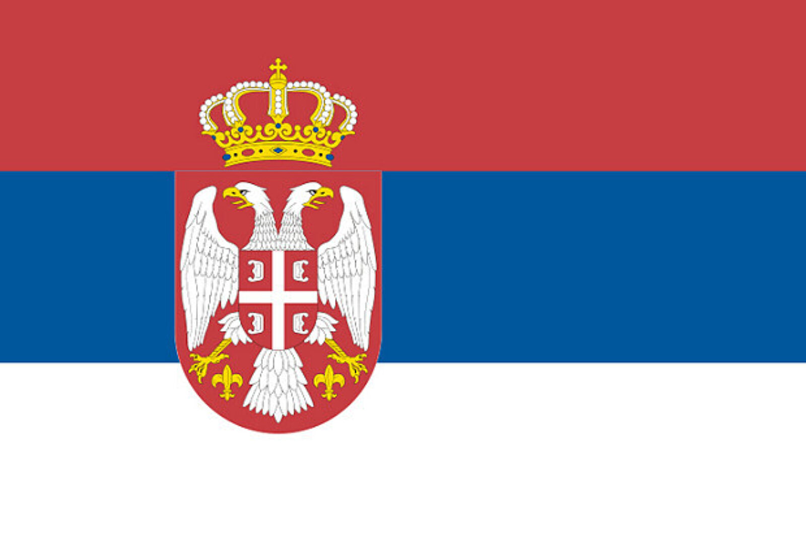 Serbia flaga