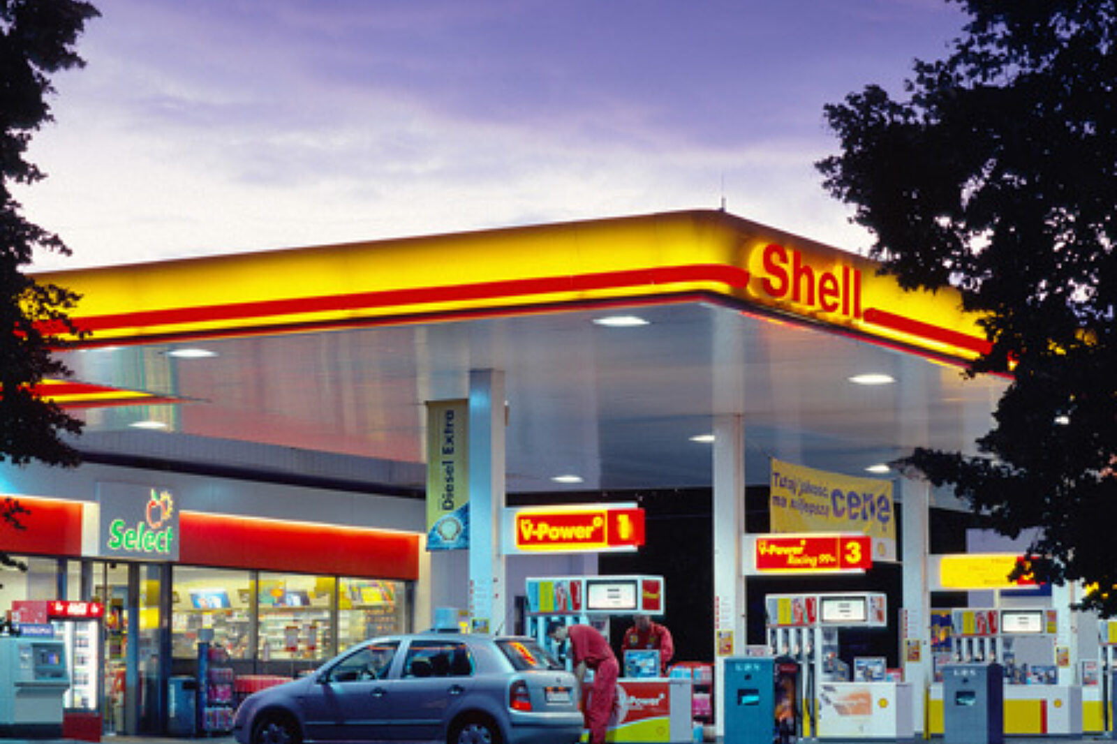Shell stacja2