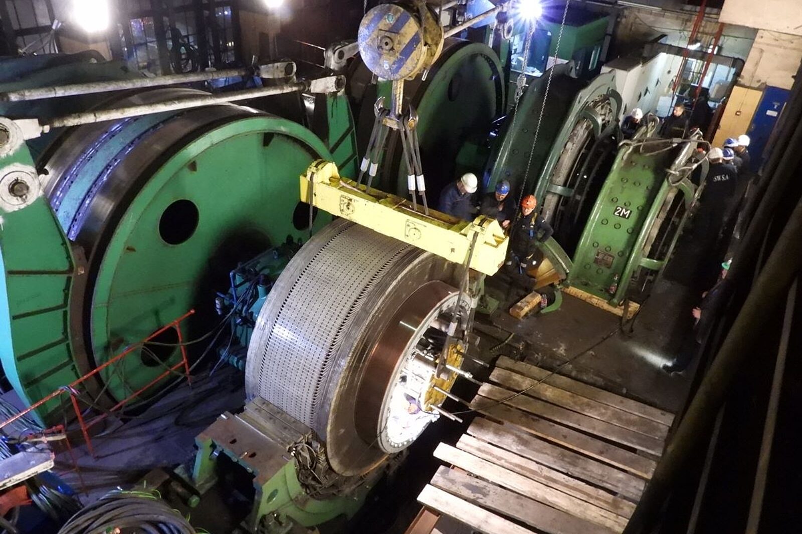 Szyb maszyny sosnica arc