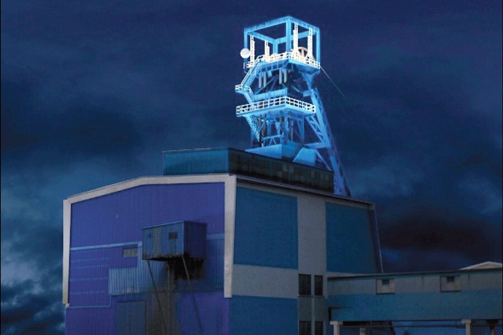 Tauron oswietlenie kopalnia tauron