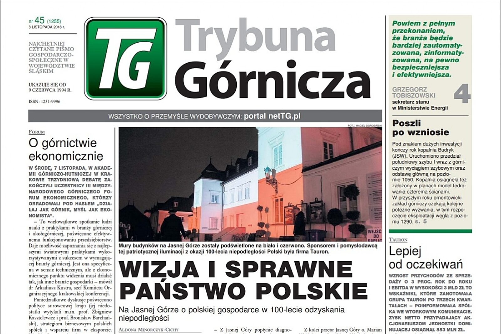 Tg45 czolowka