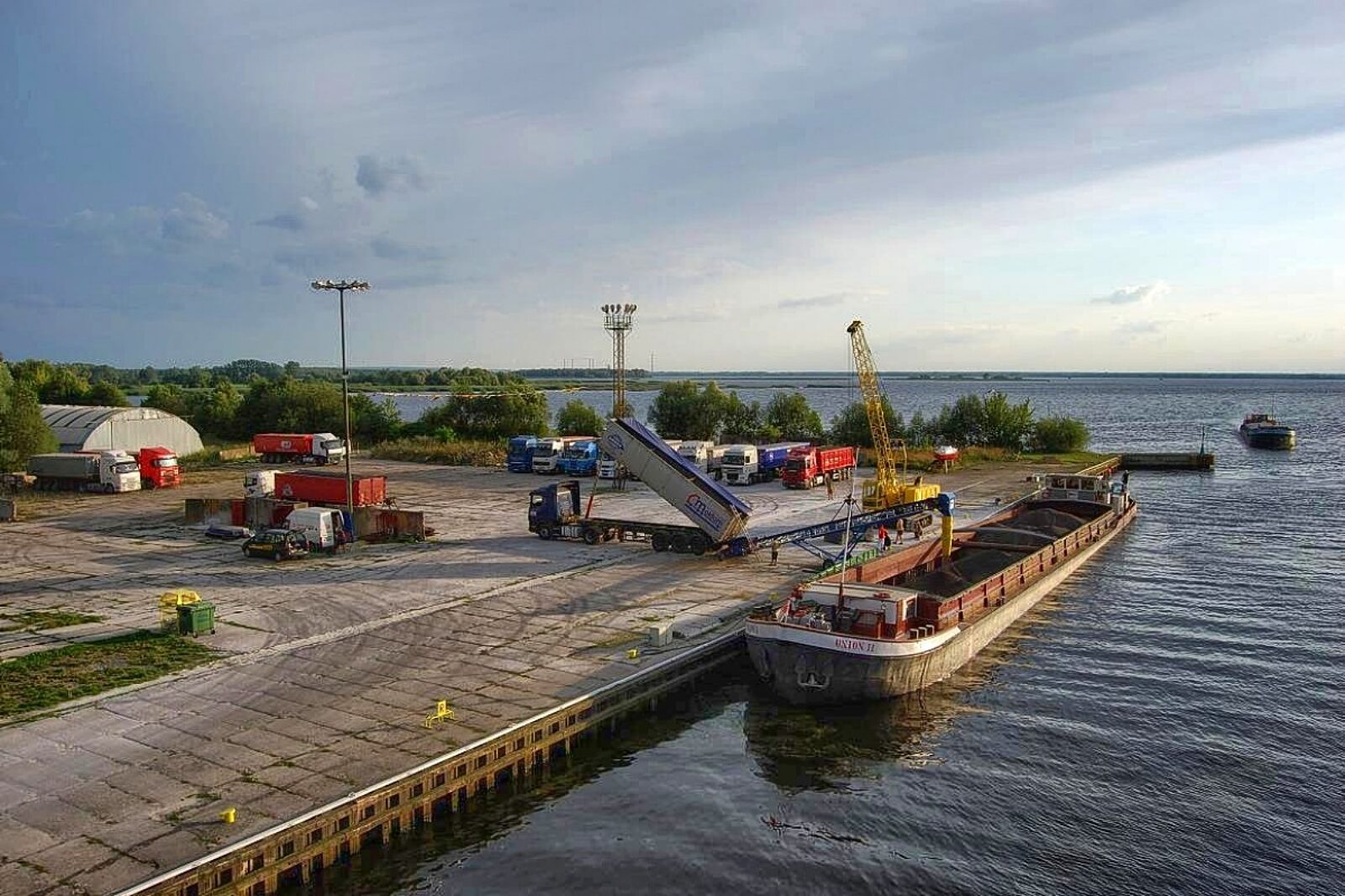 The port of stepnica southern quay hdr default