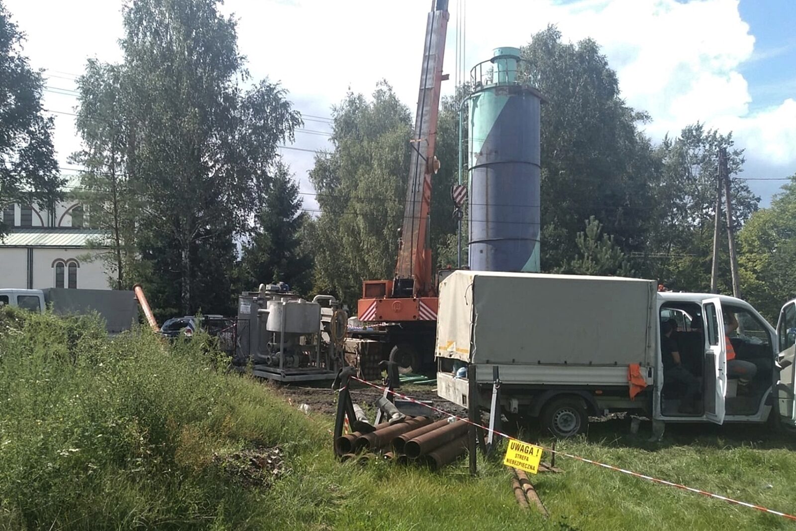 Trzebinia uzdatnianie srk