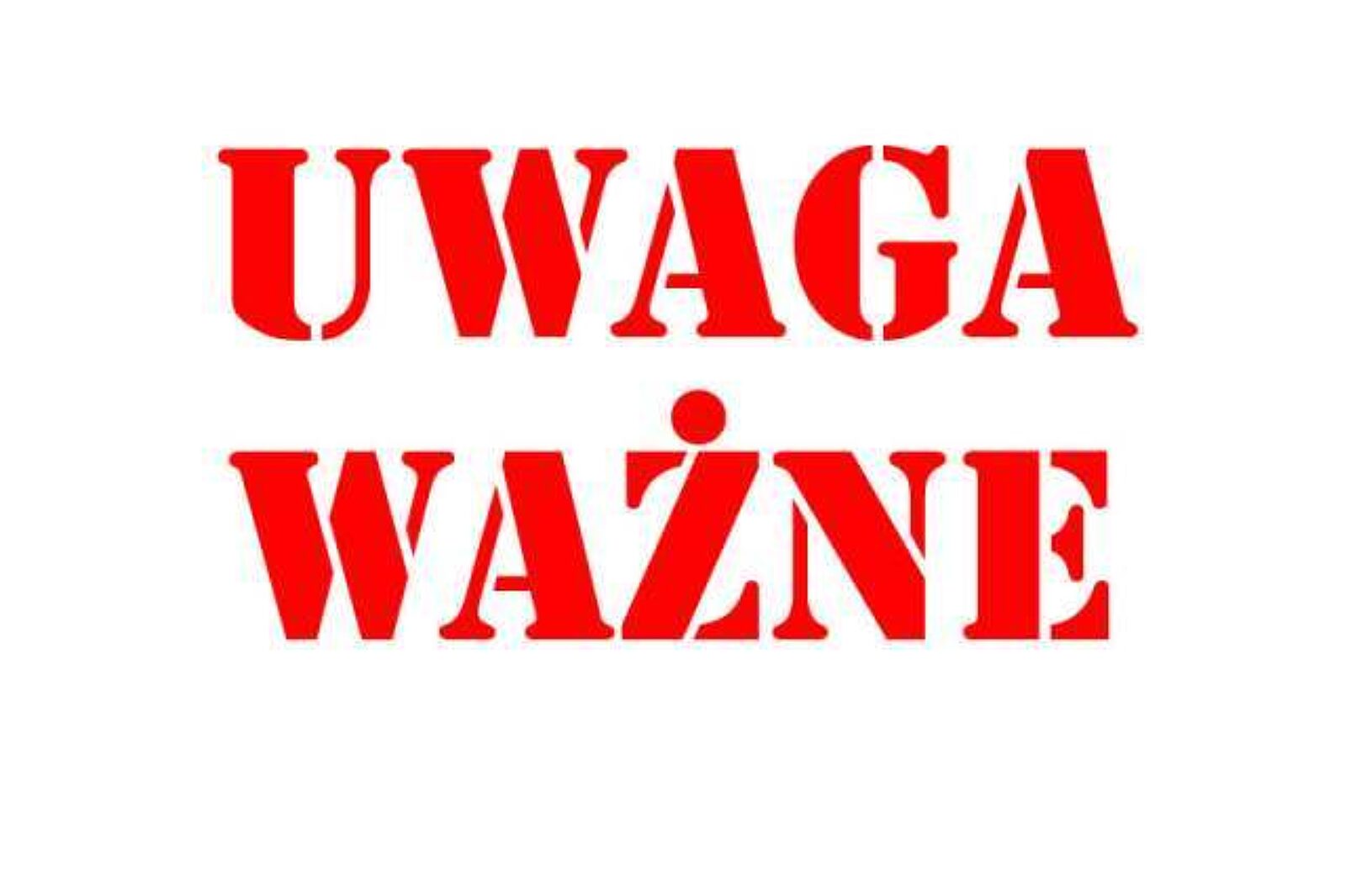 Uwaga wazne
