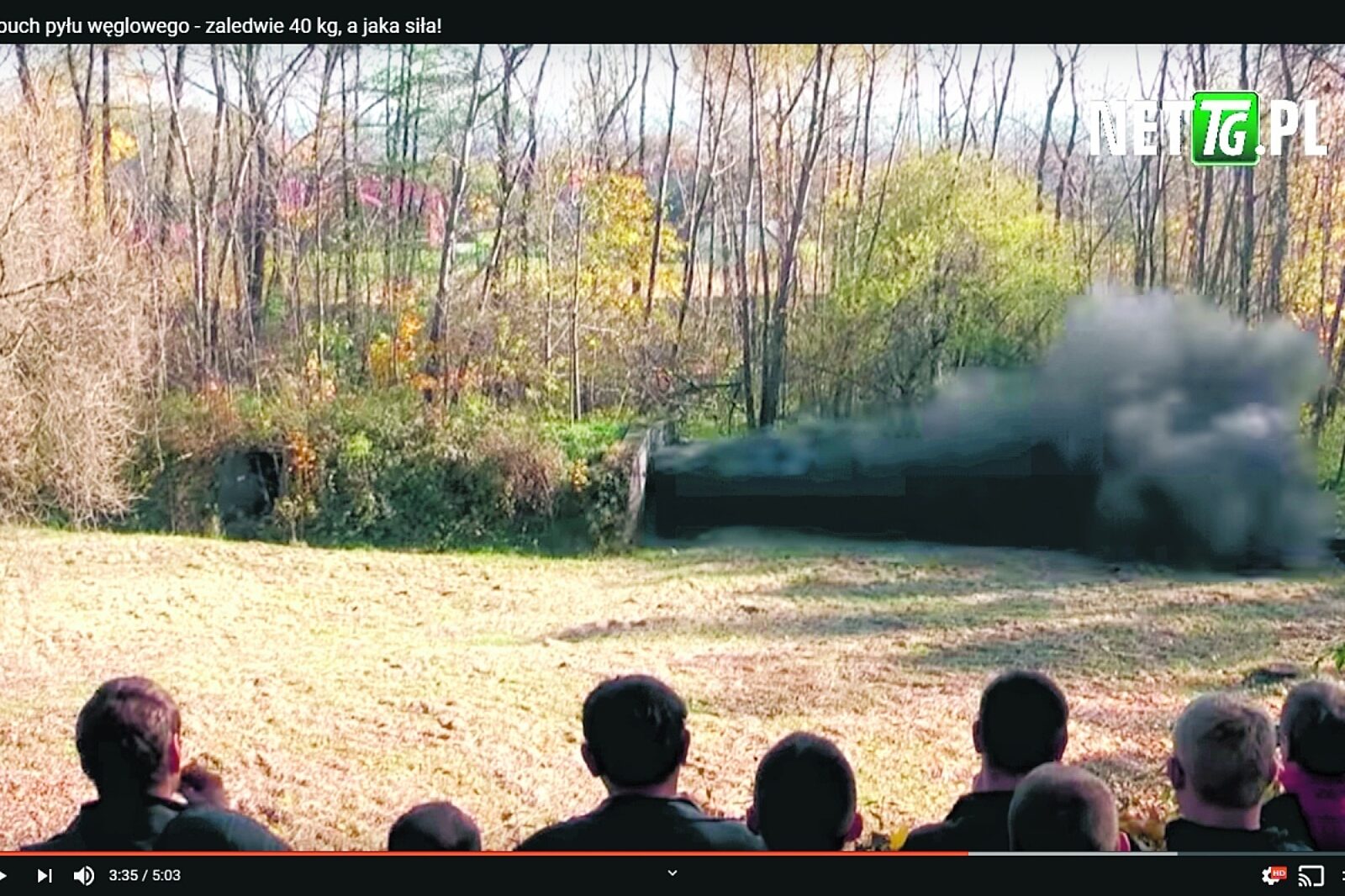 Wybuch pyl weglowy youtube