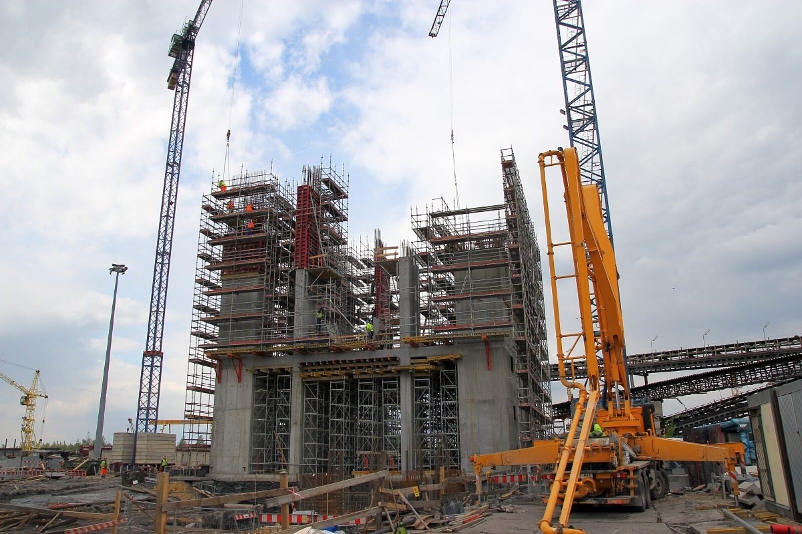 Zgjanina wieza szyb tauron w