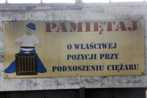 Chopie, dej se pozor przy dźwiganiu, bo ci drzystnie w krziżach