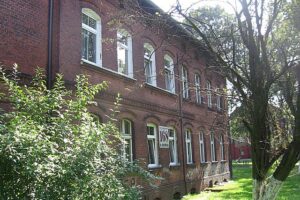 Budynki przy granicy w bytomiu kaj