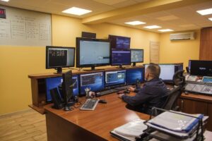 Pracę urządzeń pompowni stacjonarnej, która działa w Makoszowach, monitoruje nowoczesna dyspozytornia