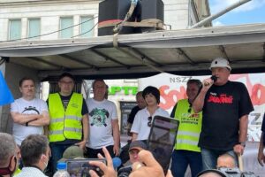 Manif ksgie solidarnosc