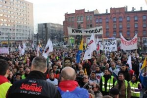 Manifestacja ruda slaska rudaslaska pl