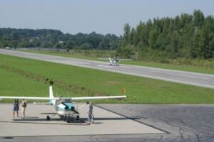 Park lotniczy kaniow gmina bestwina