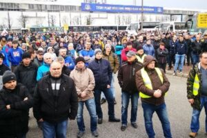 Pikieta fiat 2019 solidarnosc katowice