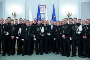 Prezydent ratownicy madale kprp