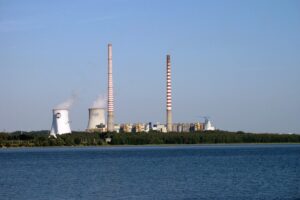 Rybnik elektrownia latem wikimedia