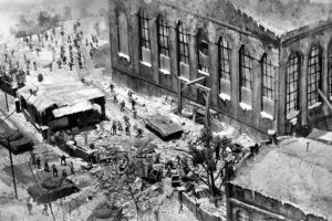 Strajk wujek makieta scwis wujek