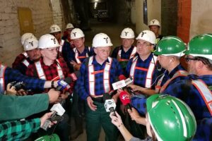 Wizyta ministrow kghm ministerstwo energii