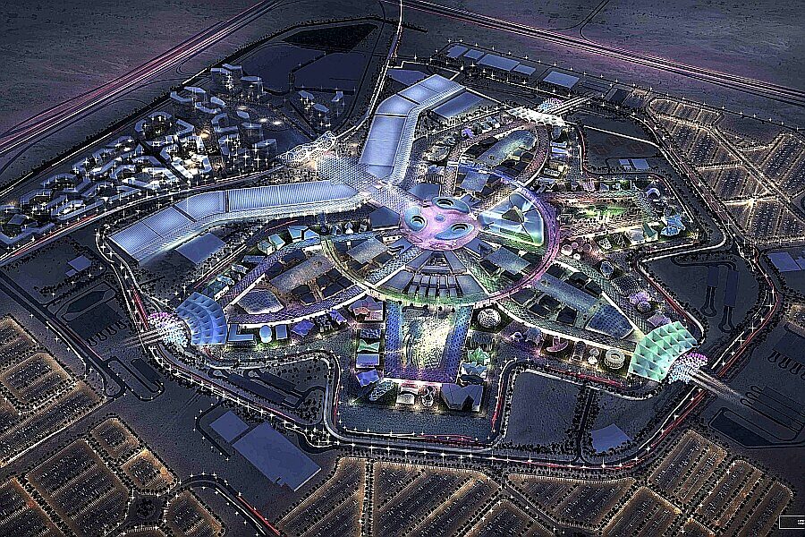 Expo 2020 dubai wizualizacja arc