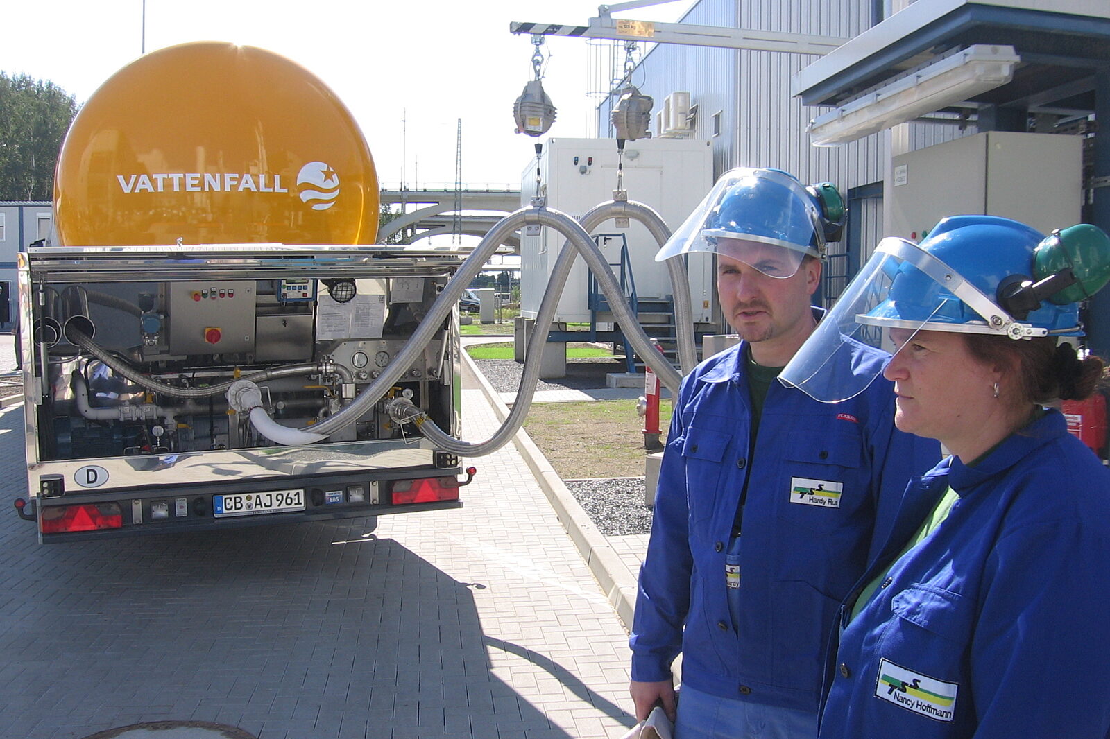 Cysterna co2 Schwarze Pumpe kaj