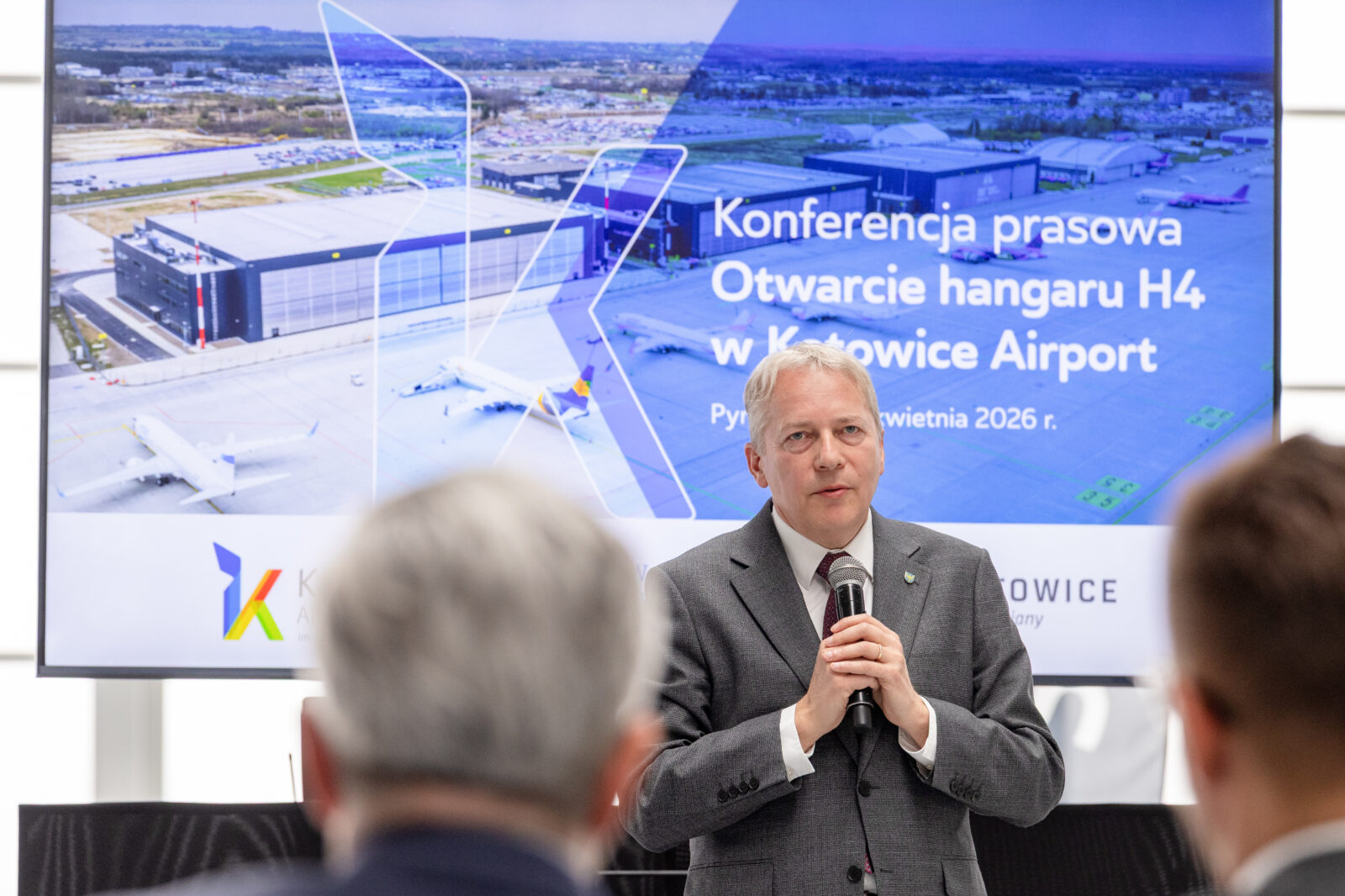 Otwarcie hangaru H4 w Katowice Airport