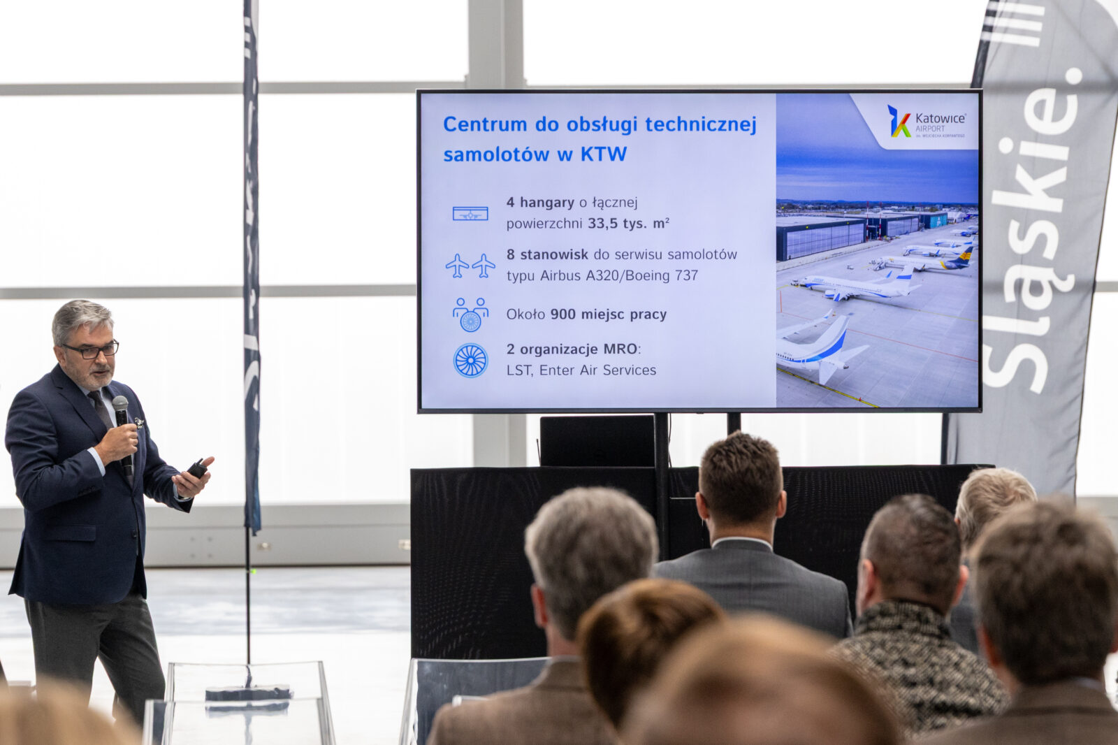 Otwarcie hangaru H4 w Katowice Airport