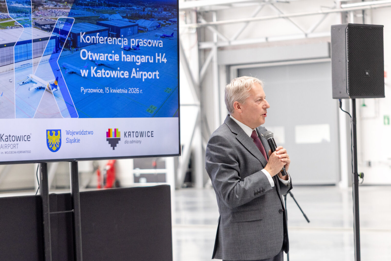 Otwarcie hangaru H4 w Katowice Airport